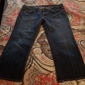 Citizens of humanity jean capris low rise size 31